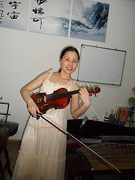 小提琴的第一张照片--莆田征婚网